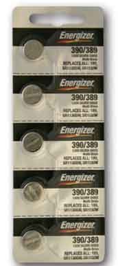 Energizer 390/389 Silver Oxide Cd/5
